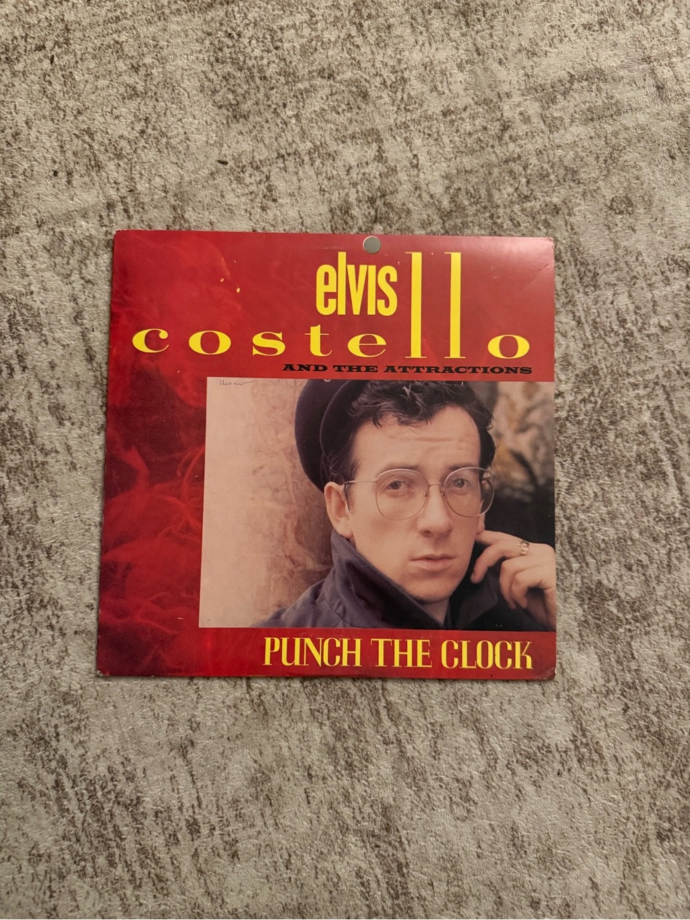 Elvis Costello & The Attractions Punch the Clock 1983 Vinyl LP Columbia